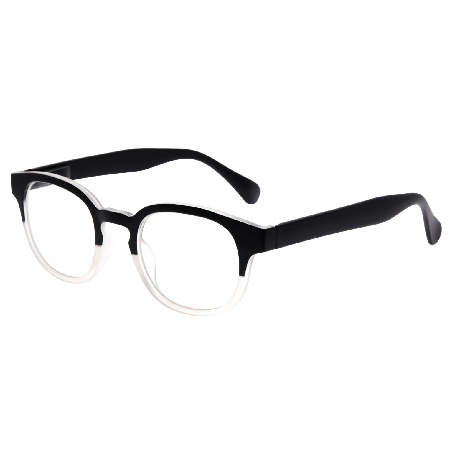 Daily Reading Glasses 9am - Black Clear